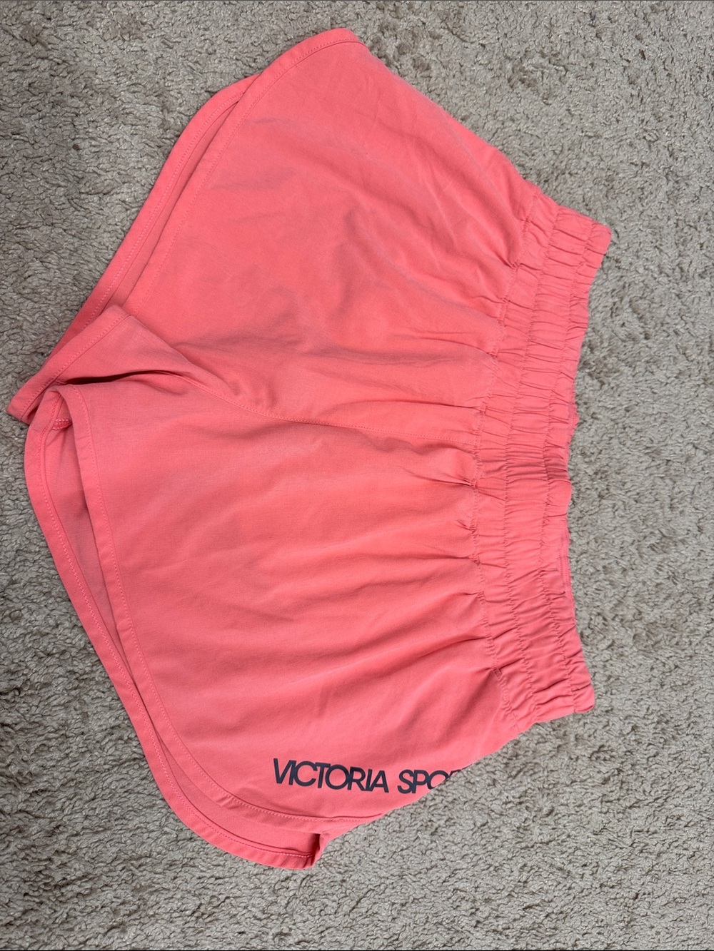 Victoria Sport Coral Pink Athletic Shorts